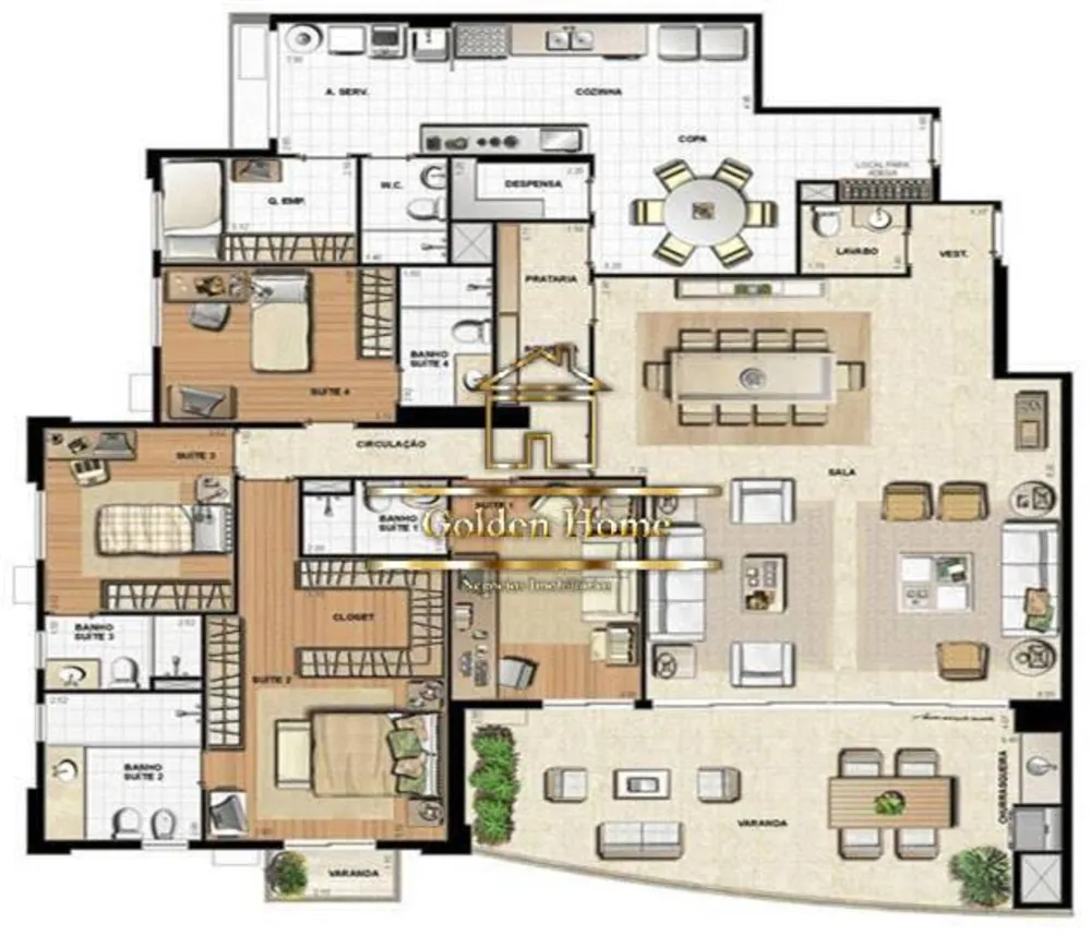 Apartamento, 4 quartos - Foto 7