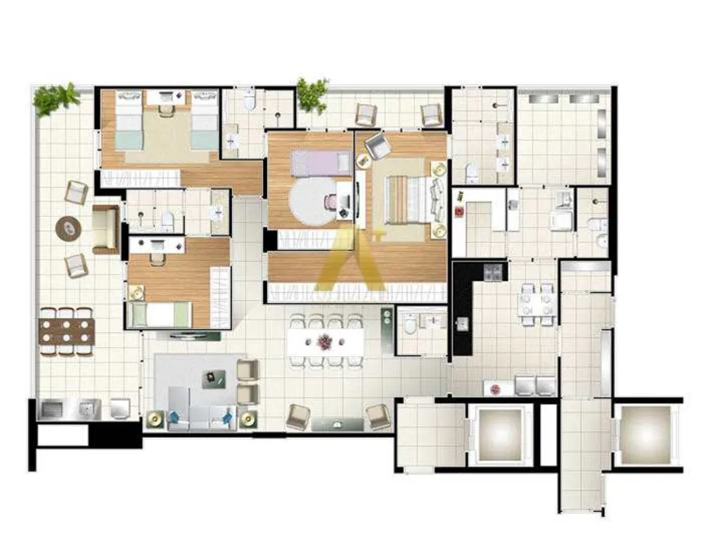 Apartamento, 4 quartos, 177 m² - Foto 6