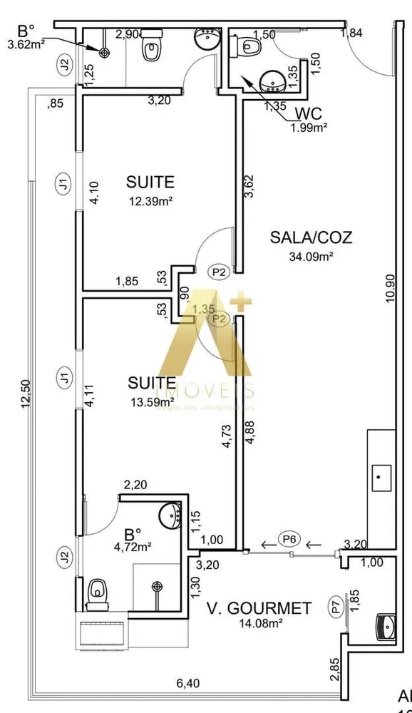 Apartamento, 2 quartos, 109 m² - Foto 8
