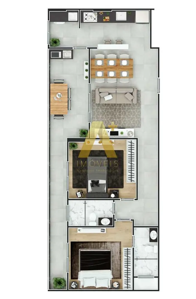 Apartamento, 2 quartos, 84 m² - Foto 6