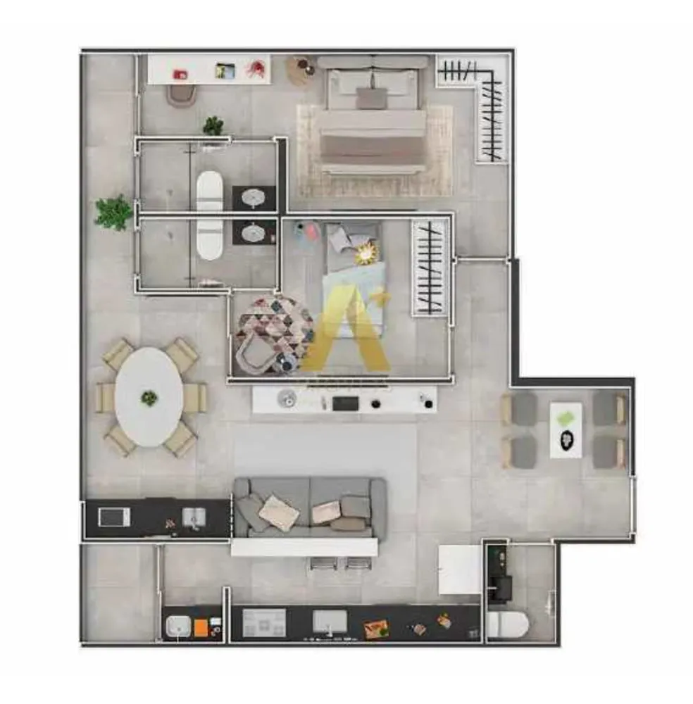 Apartamento, 2 quartos, 76 m² - Foto 6