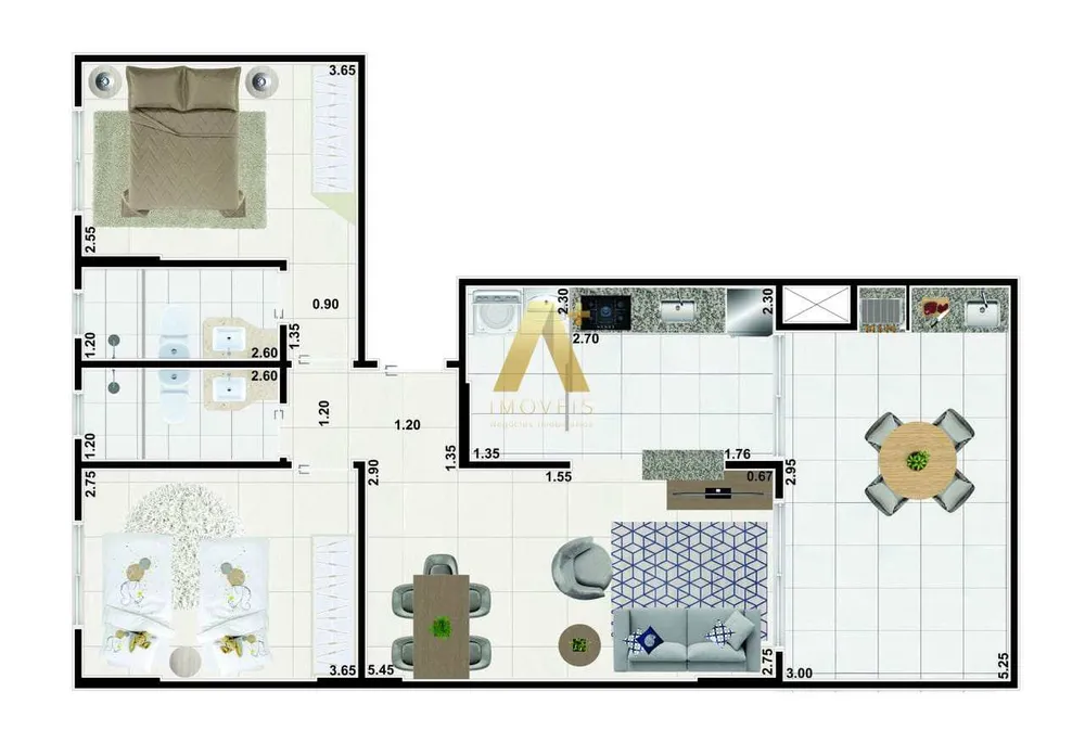 Apartamento, 2 quartos, 79 m² - Foto 8
