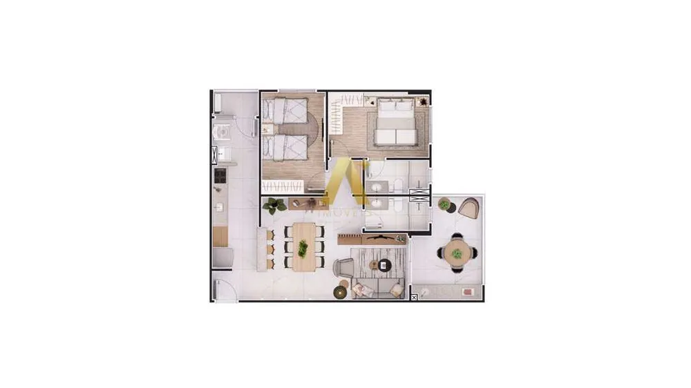 Apartamento, 2 quartos, 83 m² - Foto 7
