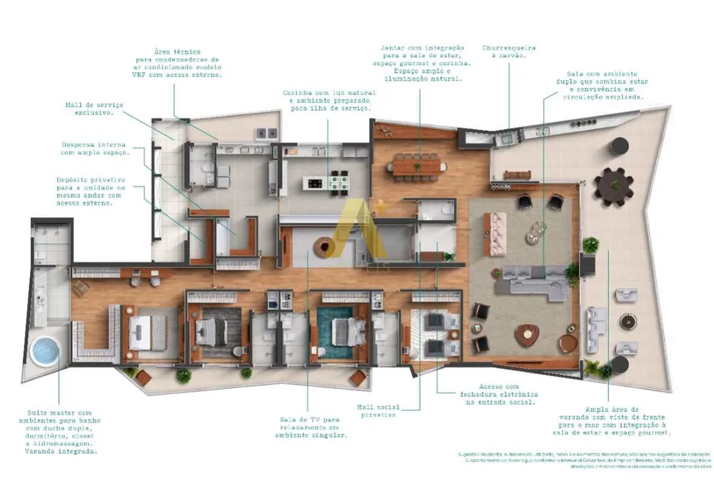 Apartamento, 4 quartos, 433 m² - Foto 6