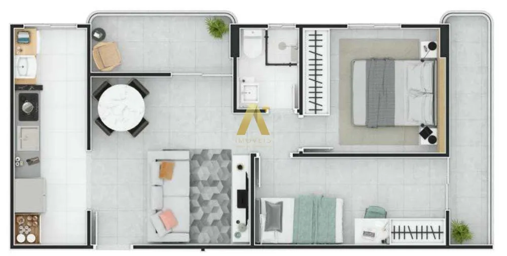 Apartamento, 2 quartos, 58 m² - Foto 8