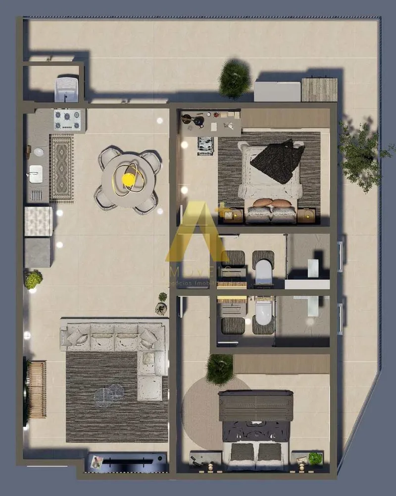 Apartamento, 2 quartos, 78 m² - Foto 8