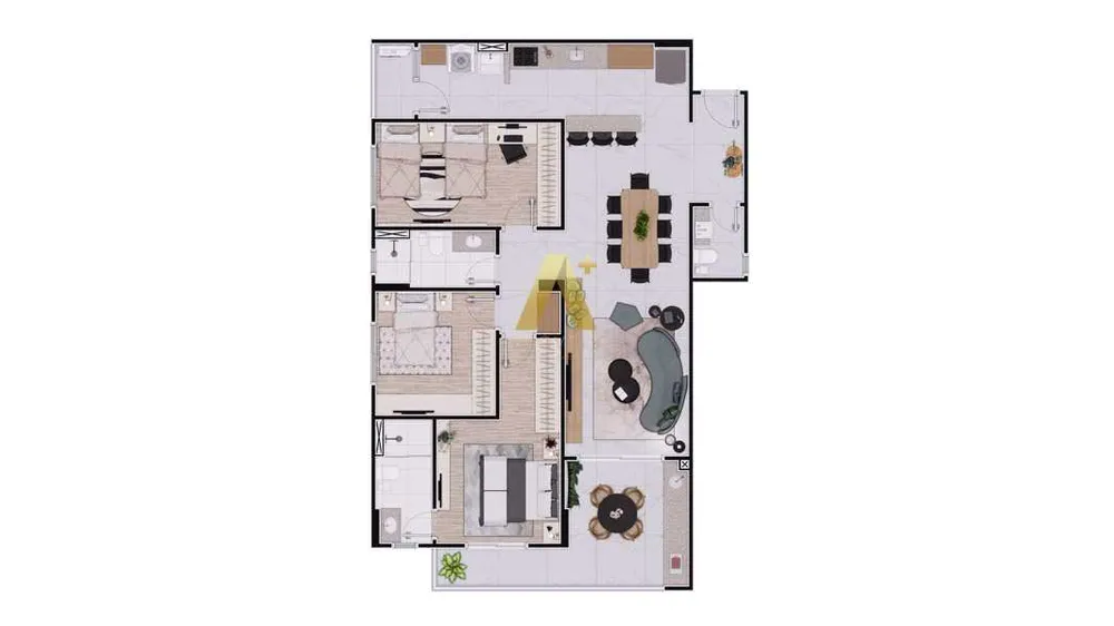 Apartamento, 3 quartos, 111 m² - Foto 8