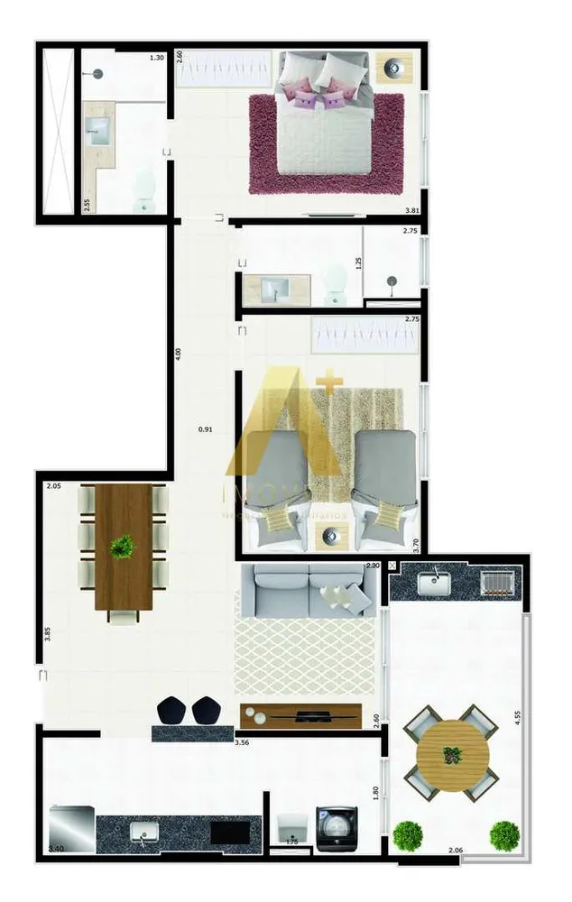 Apartamento, 2 quartos, 76 m² - Foto 16
