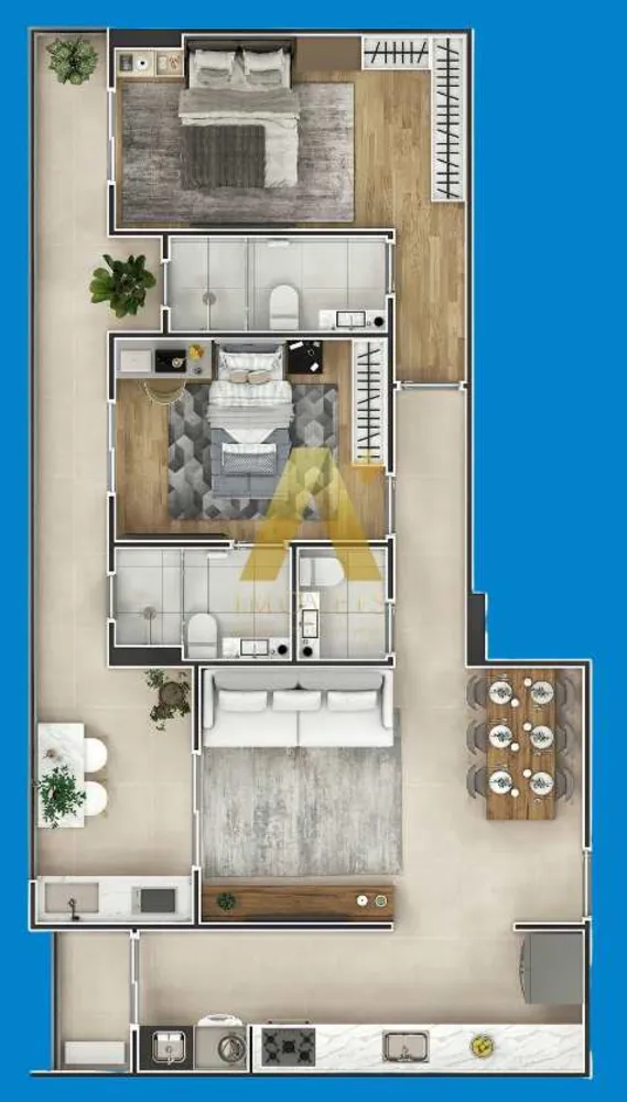Apartamento, 2 quartos, 85 m² - Foto 8