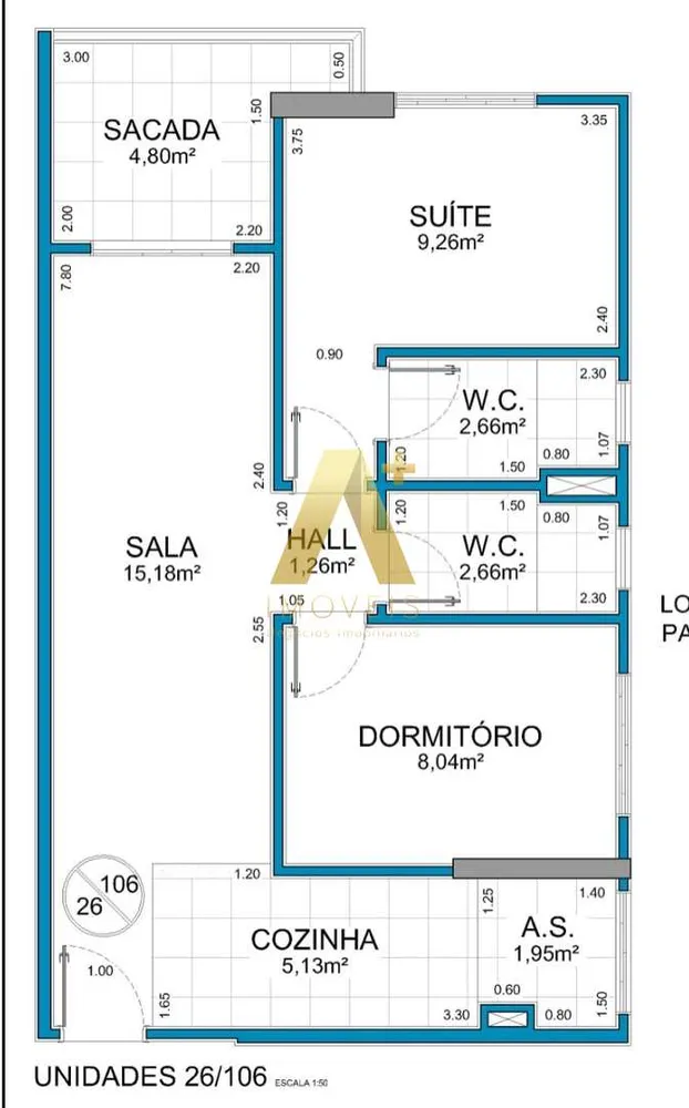 Apartamento, 2 quartos, 60 m² - Foto 5