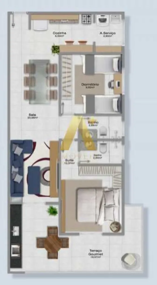 Apartamento, 3 quartos, 106 m² - Foto 8
