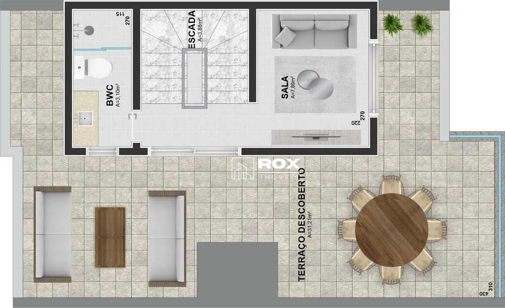 Sobrado, 3 quartos, 120 m² - Foto 8
