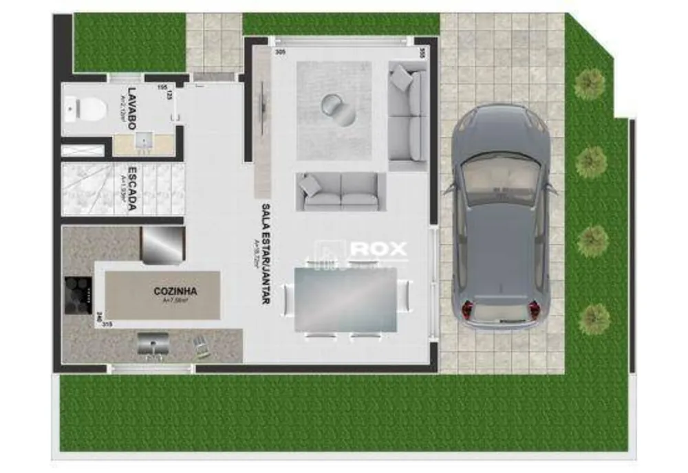 Sobrado, 3 quartos, 124 m² - Foto 5