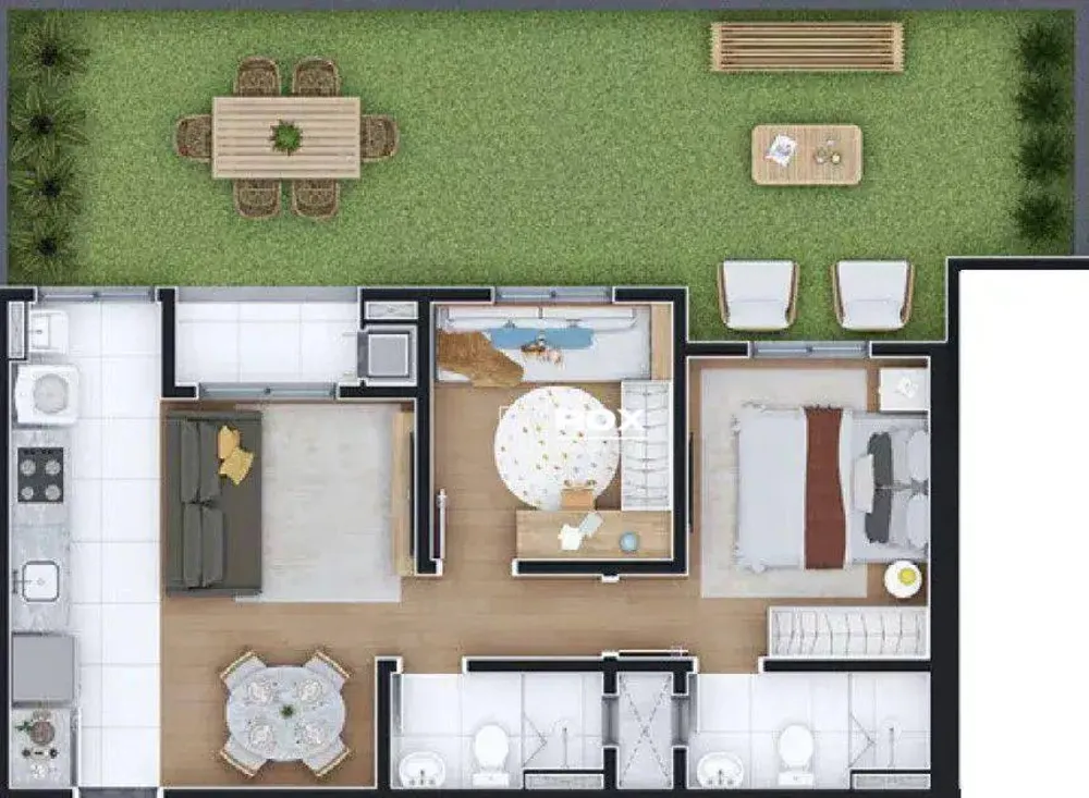 Apartamento, 2 quartos, 47 m² - Foto 4