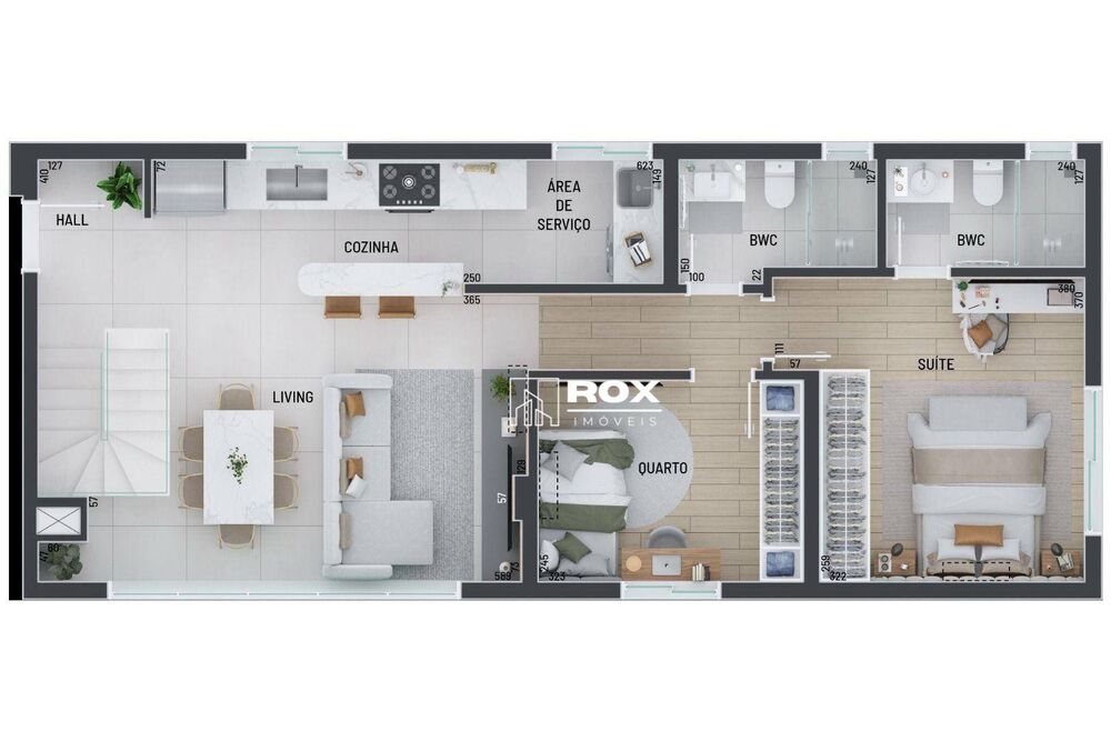 Cobertura, 2 quartos, 147 m² - Foto 4