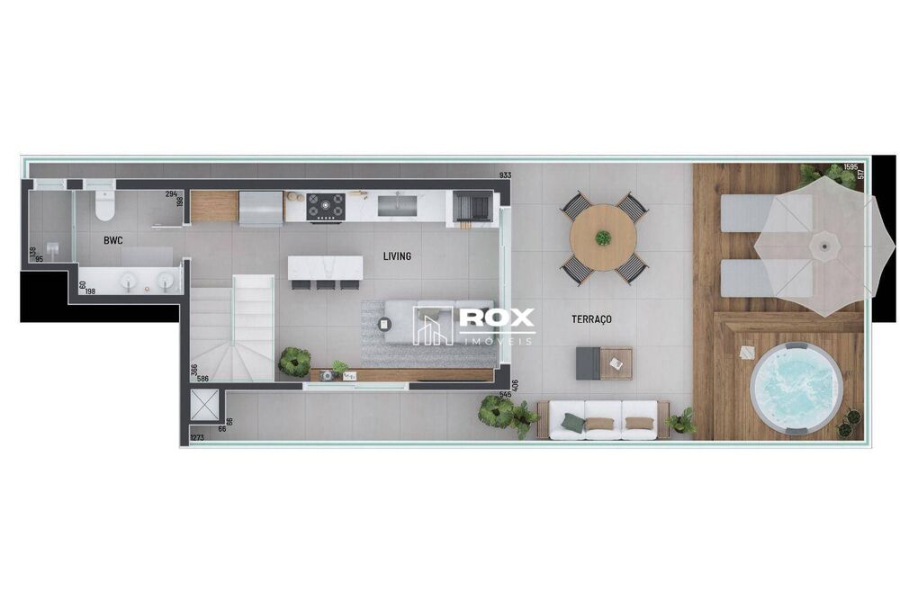 Cobertura, 2 quartos, 147 m² - Foto 3