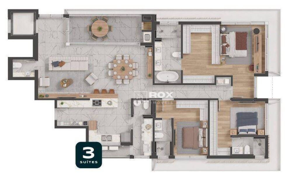Apartamento, 3 quartos, 238 m² - Foto 4