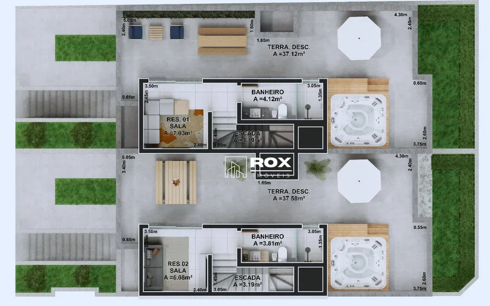 Sobrado, 3 quartos, 188 m² - Foto 1