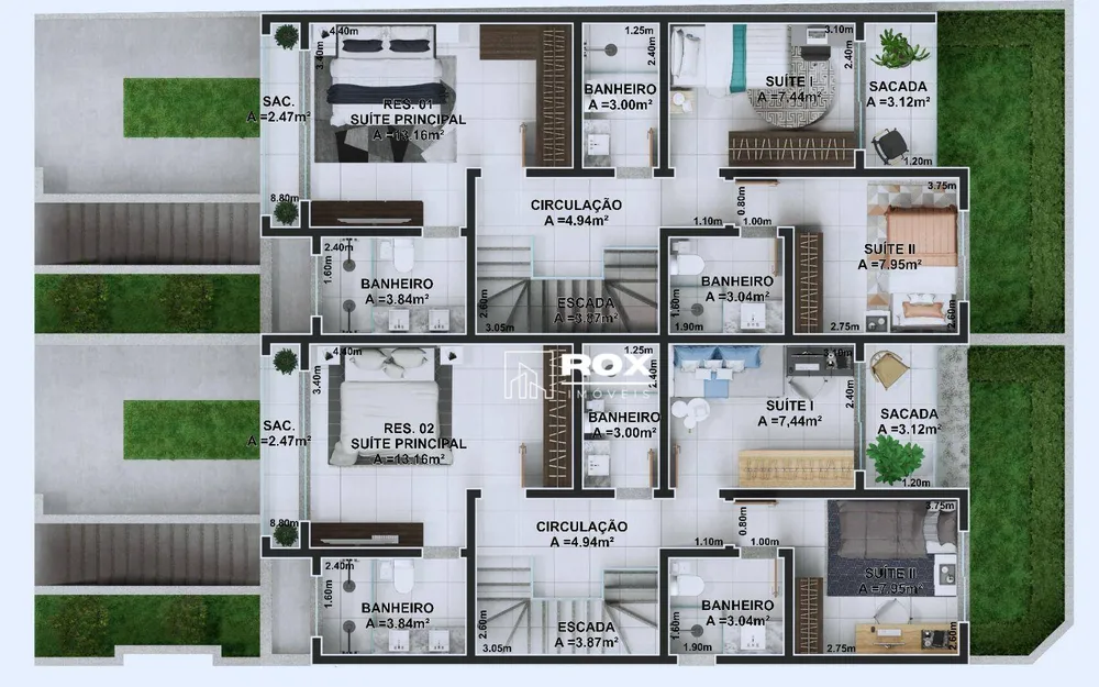 Sobrado, 3 quartos, 188 m² - Foto 6