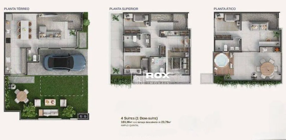 Casa de Condomínio, 4 quartos - Foto 8
