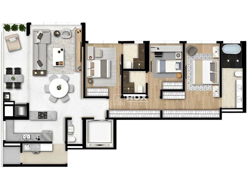 Apartamento, 3 quartos, 159 m² - Foto 4
