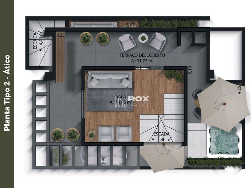 Sobrado, 3 quartos, 133 m² - Foto 6