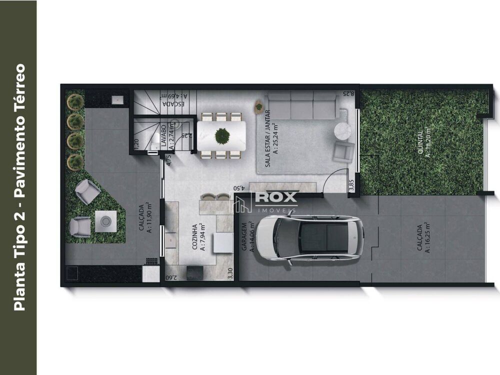 Sobrado, 3 quartos, 133 m² - Foto 1