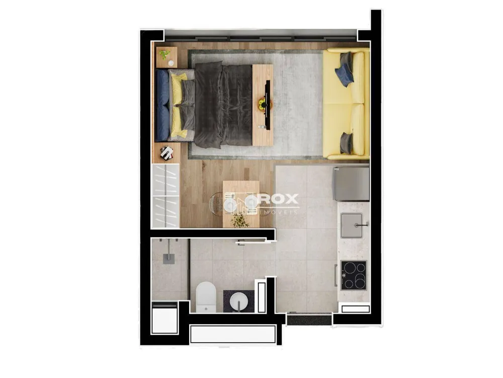 Kitnet-Studio, 25 m² - Foto 11
