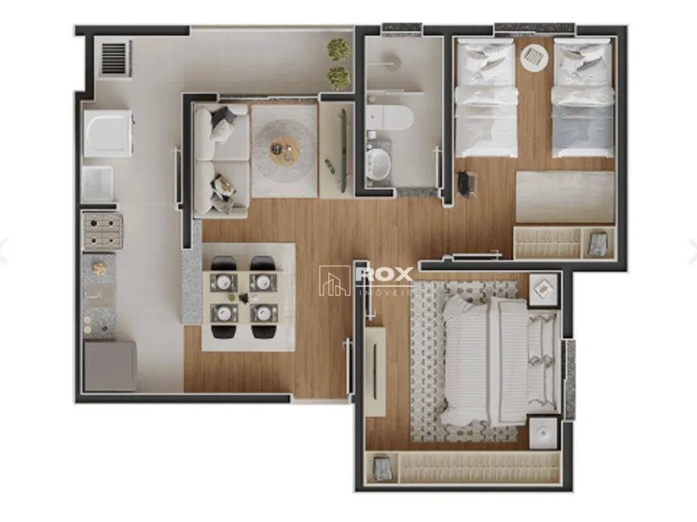 Apartamento, 2 quartos, 47 m² - Foto 5