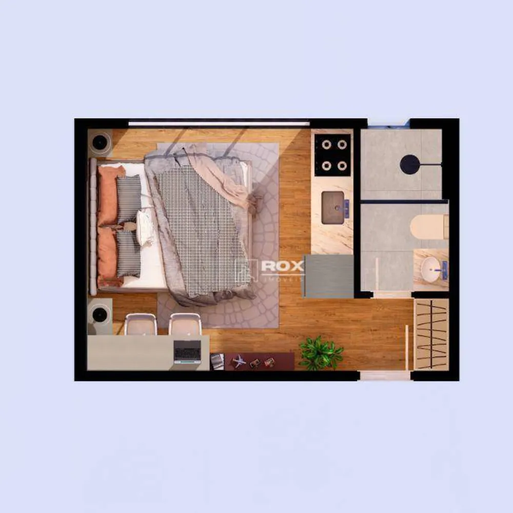 Apartamento, 1 quarto, 17 m² - Foto 7