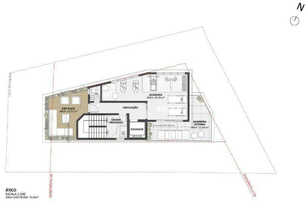 Apartamento, 1 quarto, 17 m² - Foto 12