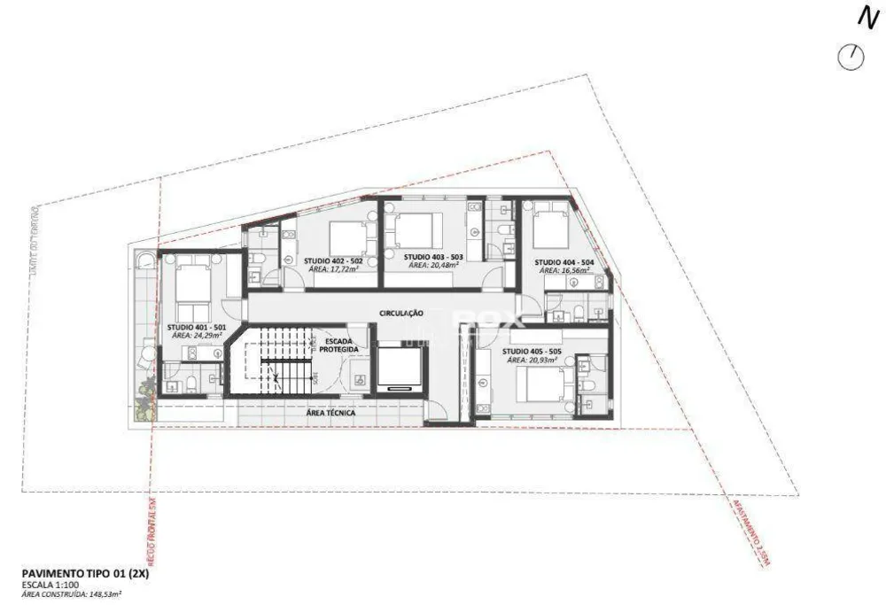 Apartamento, 1 quarto, 17 m² - Foto 10