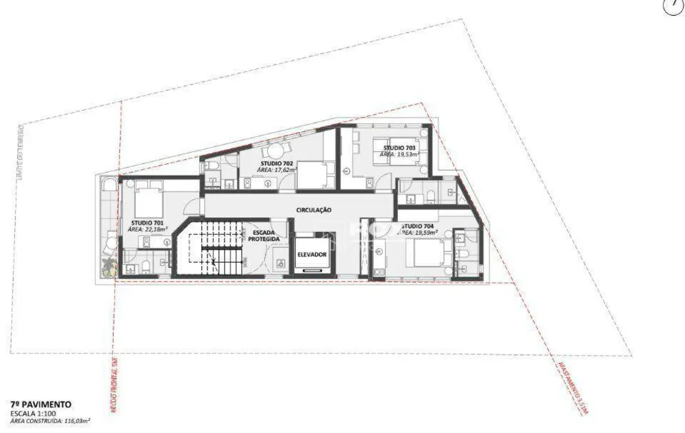 Apartamento, 1 quarto, 17 m² - Foto 11