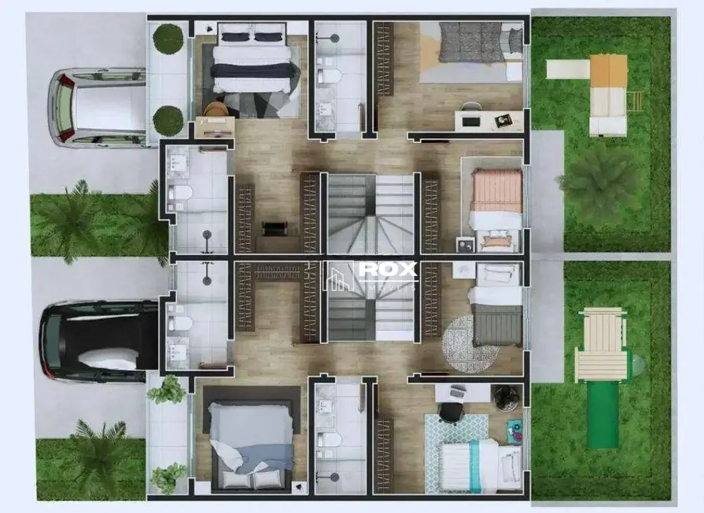 Sobrado, 3 quartos, 100 m² - Foto 3