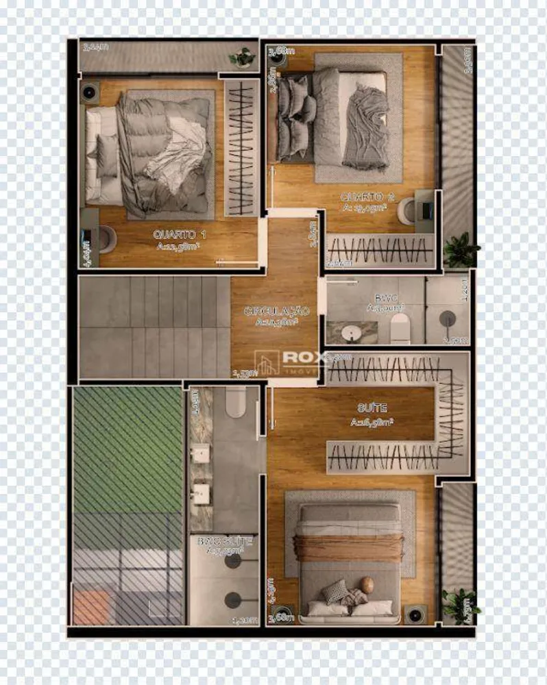 Sobrado, 3 quartos, 120 m² - Foto 12