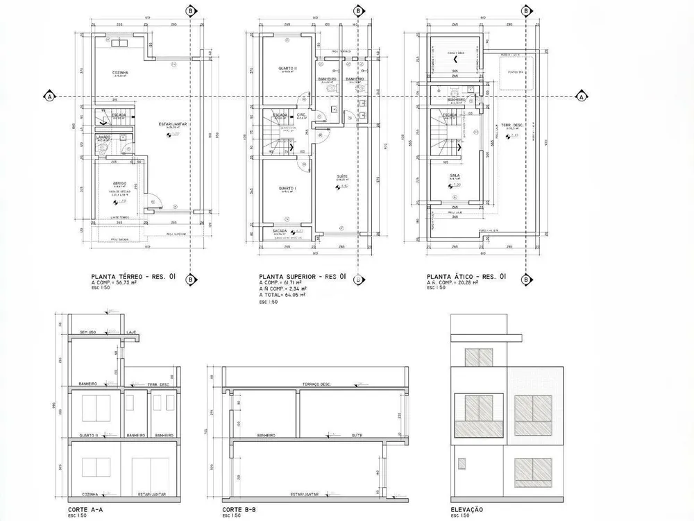 Sobrado, 3 quartos, 171 m² - Foto 2