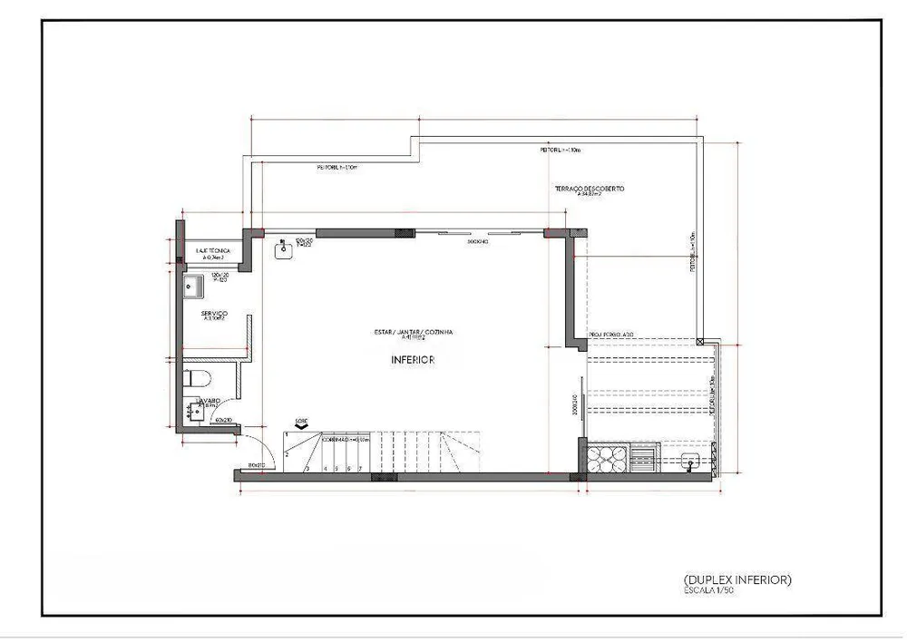 Cobertura, 3 quartos, 164 m² - Foto 2