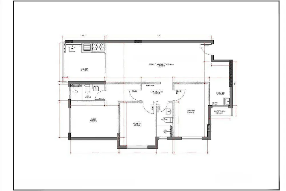 Apartamento, 3 quartos, 84 m² - Foto 2