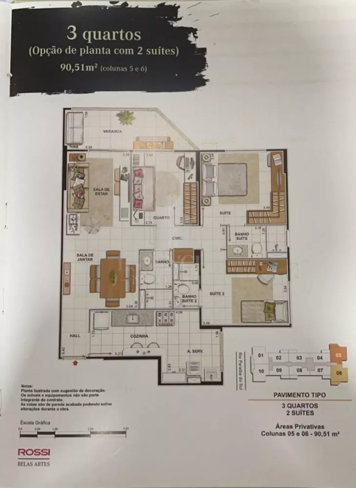 Apartamento, 3 quartos - Foto 7