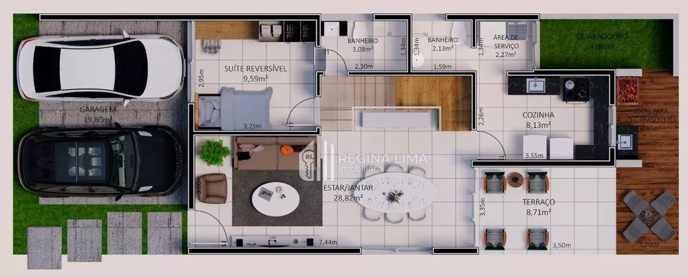 Casa de Condomínio, 4 quartos - Foto 7