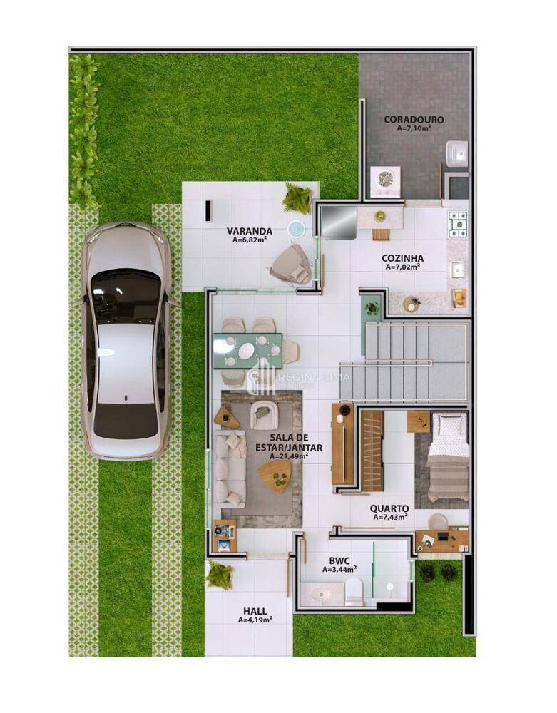 Casa de Condomínio, 4 quartos - Foto 2