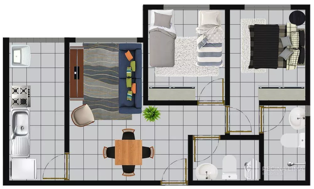 Apartamento, 2 quartos, 59 m² - Foto 12