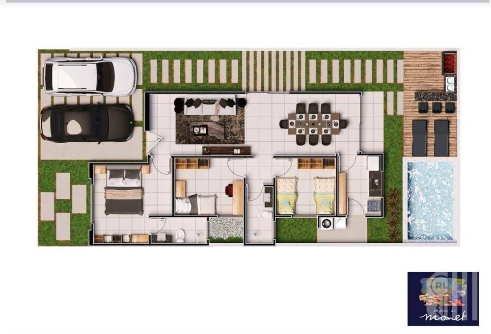 Casa de Condomínio à venda com 3 quartos, 89m² - Foto 4