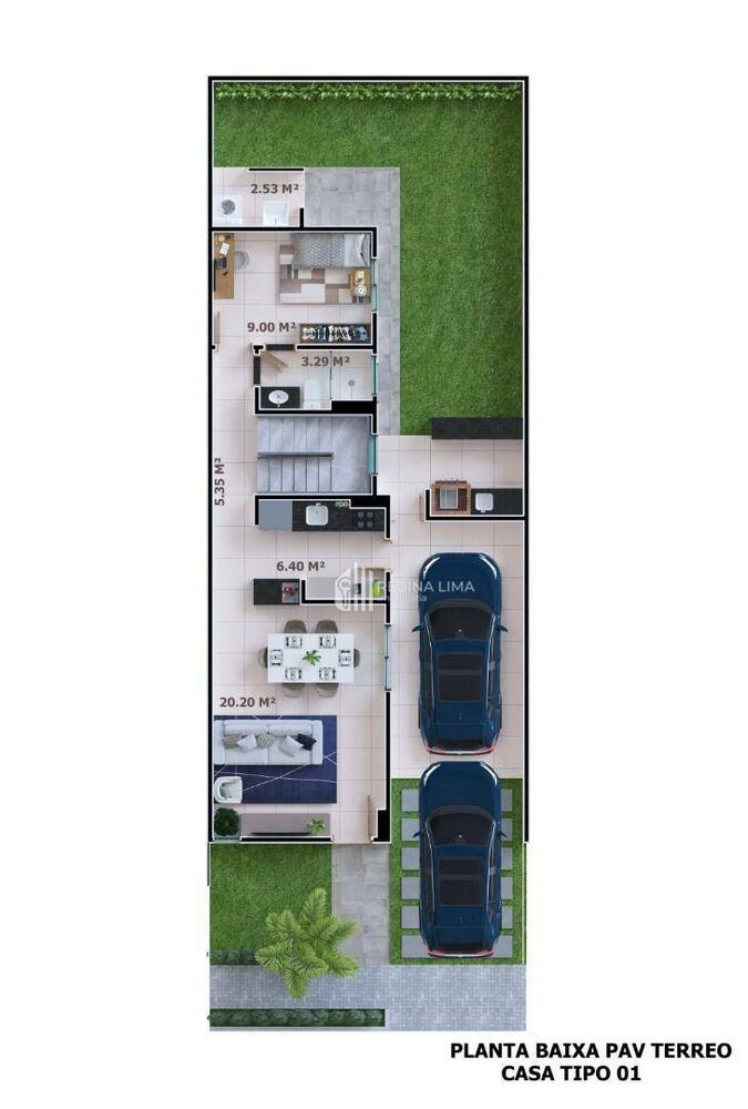 Casa de Condomínio à venda com 4 quartos, 136m² - Foto 3