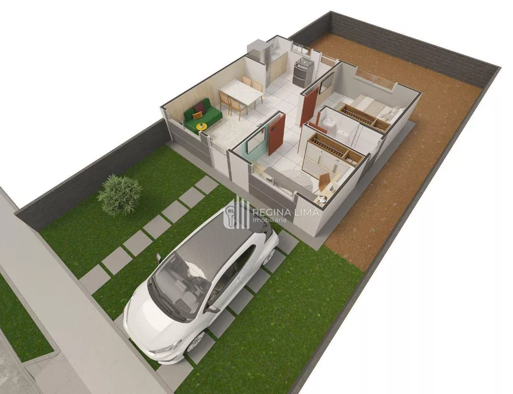 Casa de Condomínio, 2 quartos - Foto 4