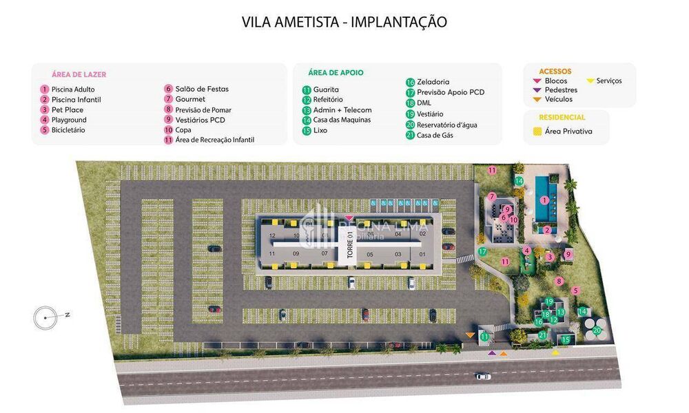 Apartamento à venda com 2 quartos, 43m² - Foto 7