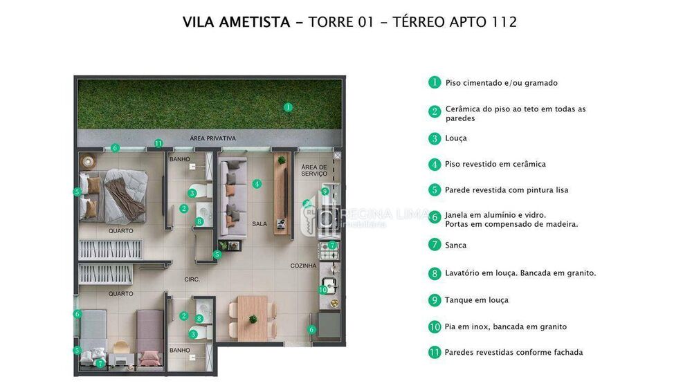 Apartamento à venda com 2 quartos, 43m² - Foto 4