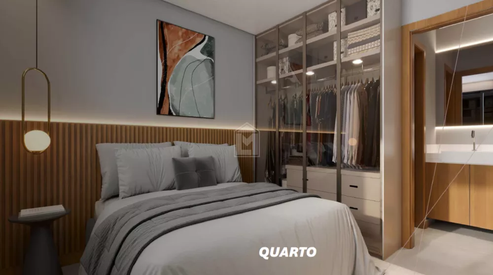 Apartamento à venda com 1 quarto, 38m² - Foto 1