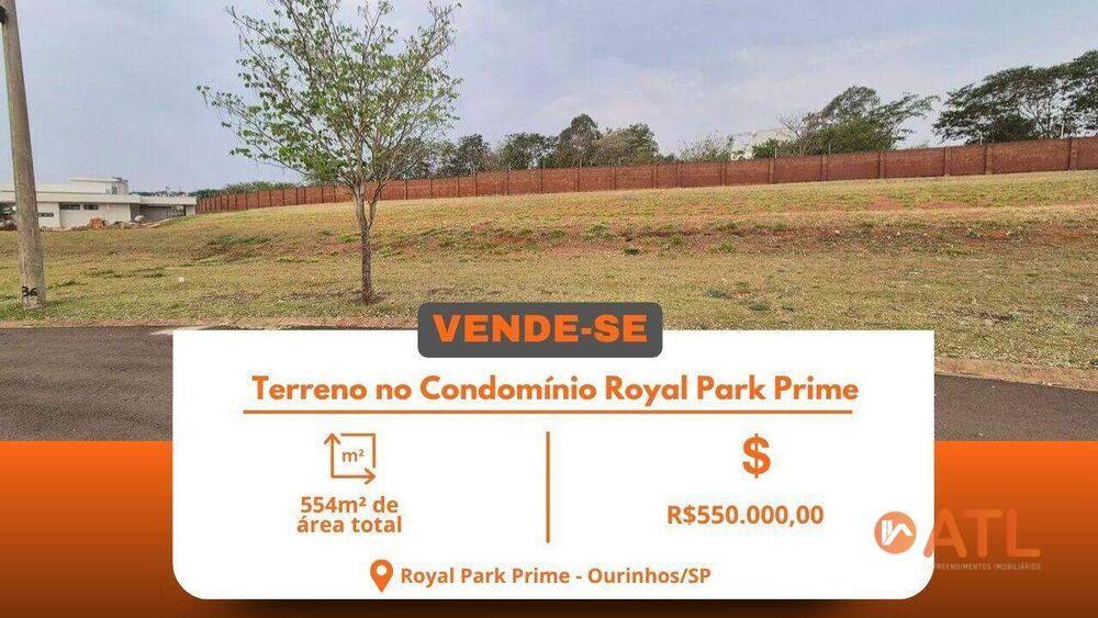 Loteamento e Condomínio, 554 m² - Foto 1