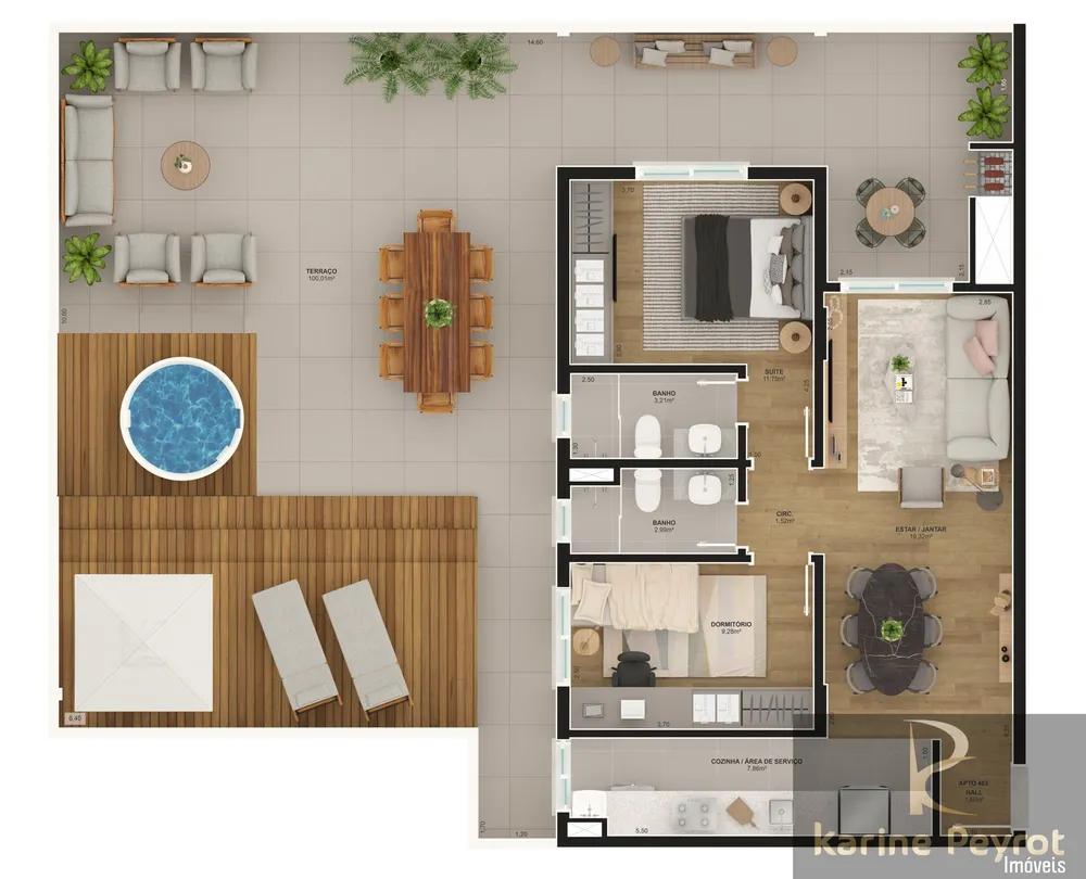 Apartamento, 2 quartos, 73 m² - Foto 16